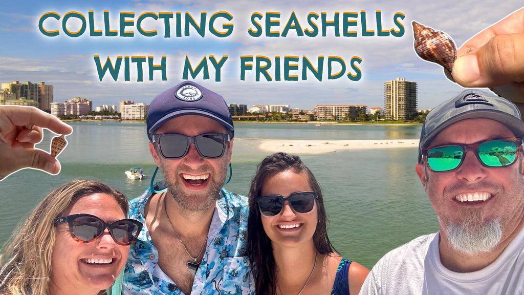 Collecting Seashells with my friends <3