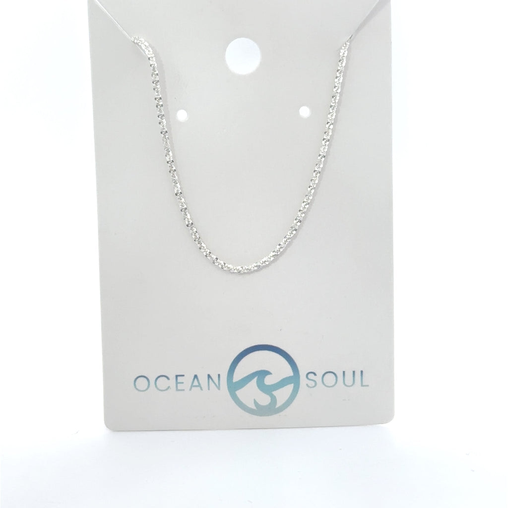 16" Sparkle Necklace Chain - Ocean Soul