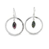 Abalone Vesica Earrings - Ocean Soul