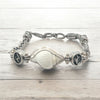 Albino Nutmeg Super Romano Bracelet - Ocean Soul