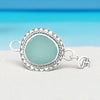 Aqua Sea Glass Bali Dot Soul Center - Ocean Soul