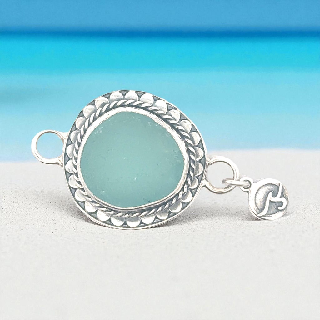 Aqua Sea Glass Bali Dot Soul Center - Ocean Soul