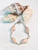 Banded Tulip Infinity Chain Bracelet - Ocean Soul