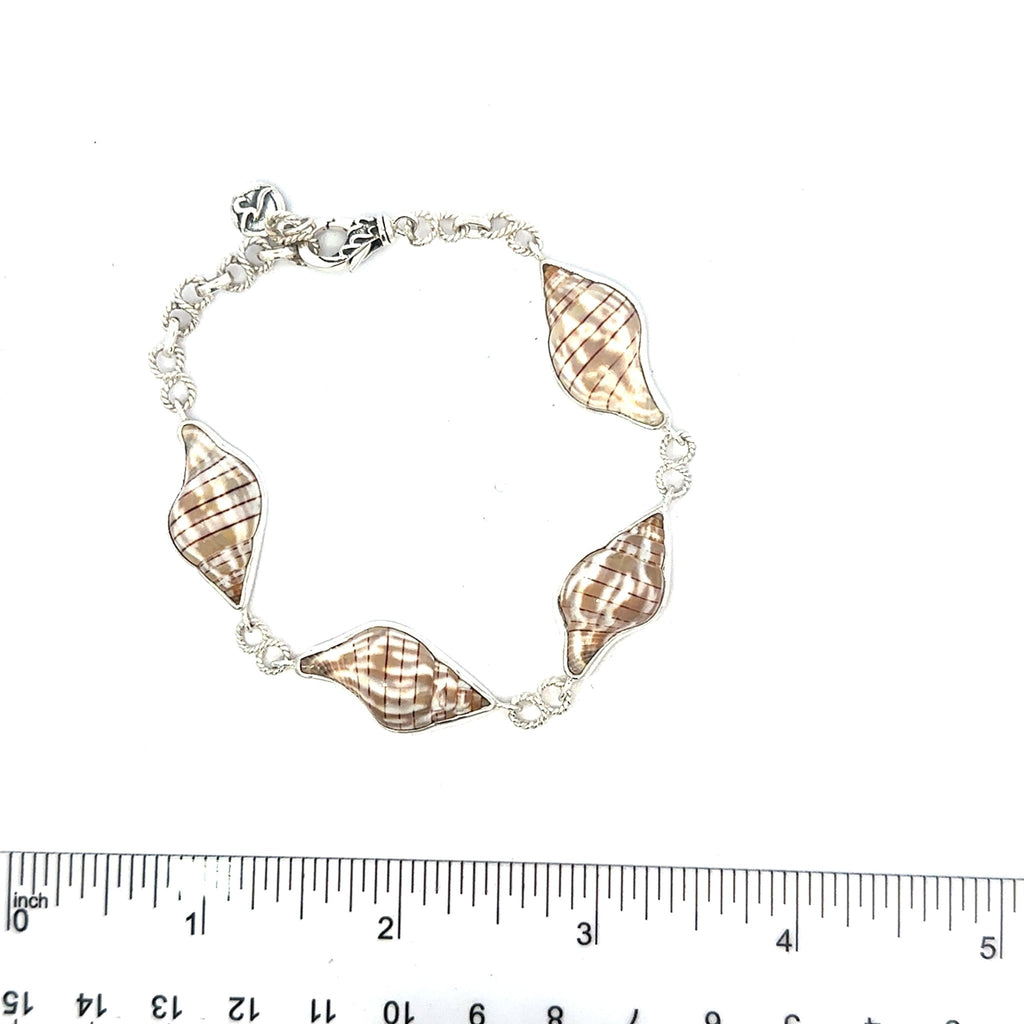 Banded Tulip Serenity Chain Bracelet - Ocean Soul