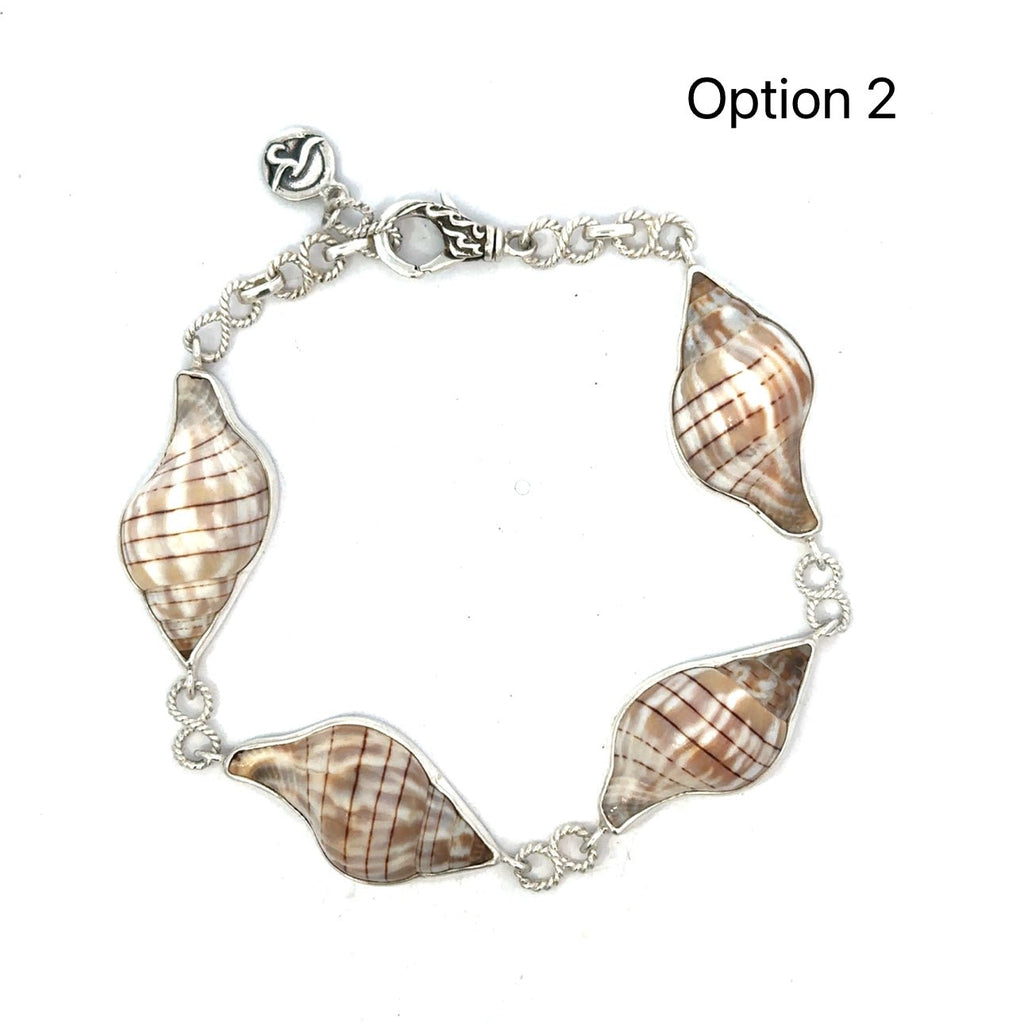 Banded Tulip Serenity Chain Bracelet - Ocean Soul