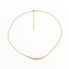 Beaded Gold Ascending Necklace - Ocean Soul