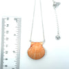 Calico Scallop Dainty Adjustable Necklace - Ocean Soul