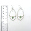 Common Sea Glass Almond Shaped Earrings - Ocean Soul