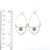 Common Sea Glass Almond Shaped Earrings - Ocean Soul