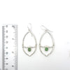 Common Sea Glass Almond Shaped Earrings - Ocean Soul