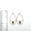 Common Sea Glass Almond Shaped Earrings - Ocean Soul