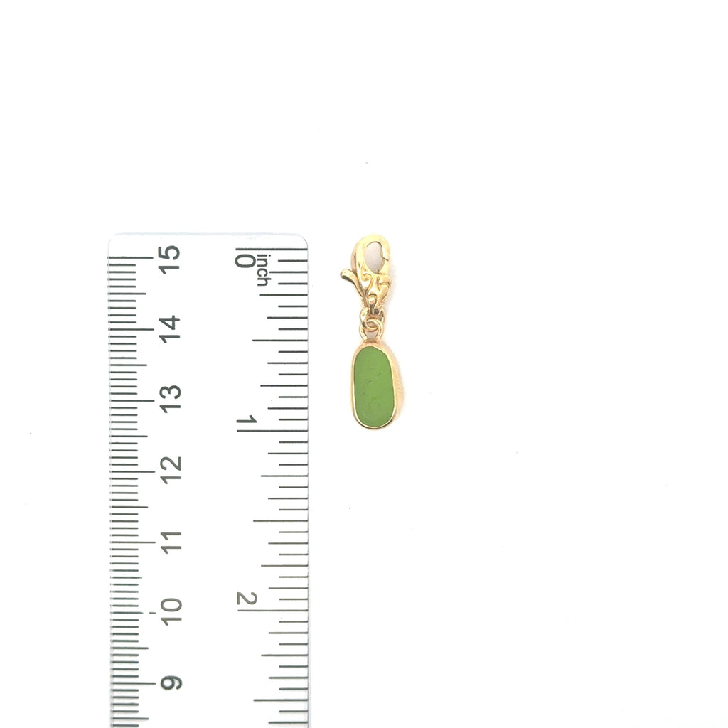 Common Sea Glass Gold Vermeil Charms - Ocean Soul