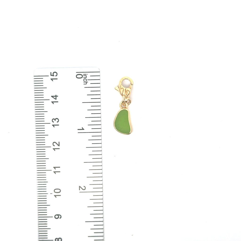 Common Sea Glass Gold Vermeil Charms - Ocean Soul