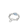 Cornflower Seaglass Bracelet - Ocean Soul