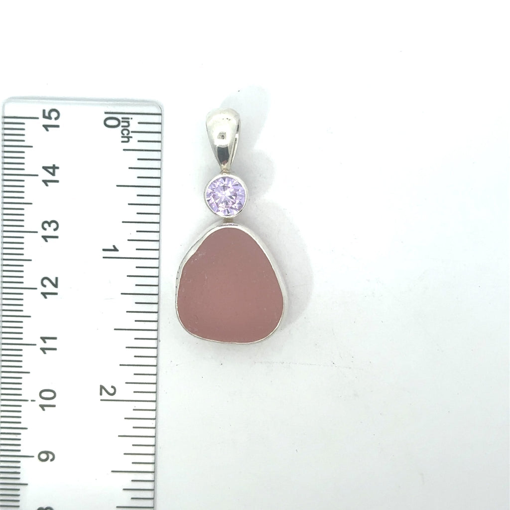 Crystal & Sea Glass Pendants - Ocean Soul