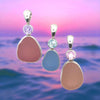 Crystal & Sea Glass Pendants - Ocean Soul
