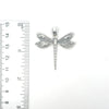 Dragon Fly Pendant With Hand Carved Waves - Ocean Soul