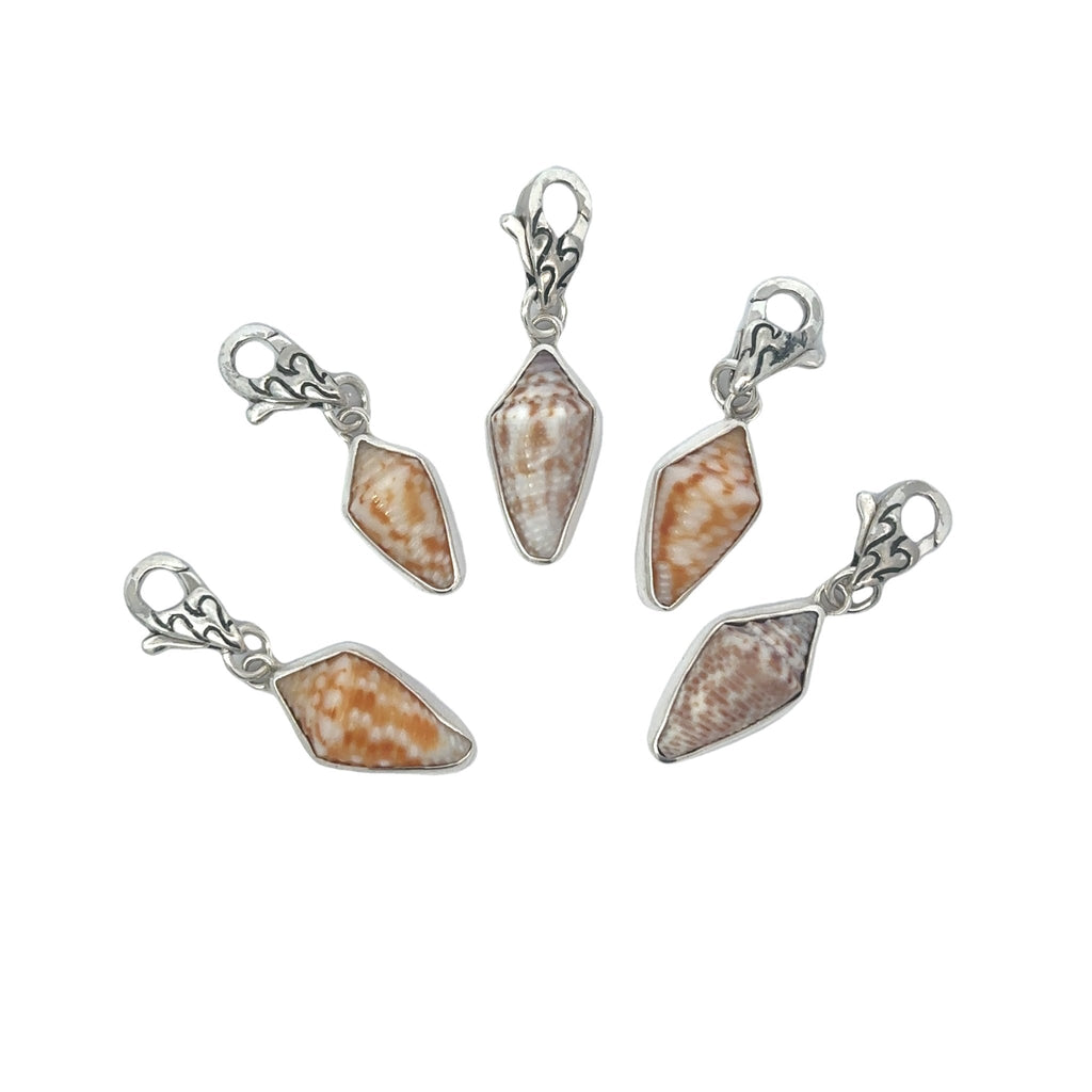 Dusky Cone Shell Charms - Ocean Soul