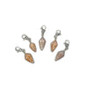 Dusky Cone Shell Charms - Ocean Soul