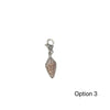 Dusky Cone Shell Charms - Ocean Soul