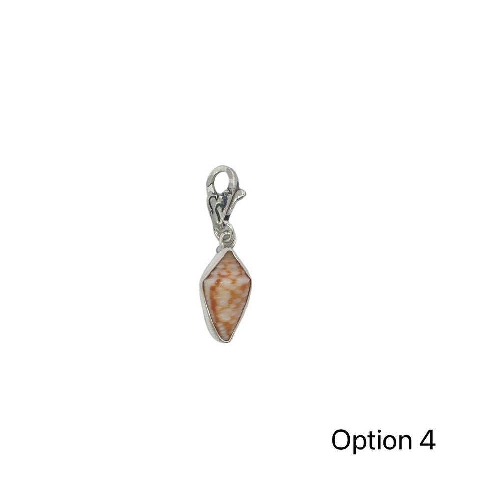 Dusky Cone Shell Charms - Ocean Soul