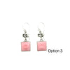 Elegant Queen Conch Square Earrings - Ocean Soul