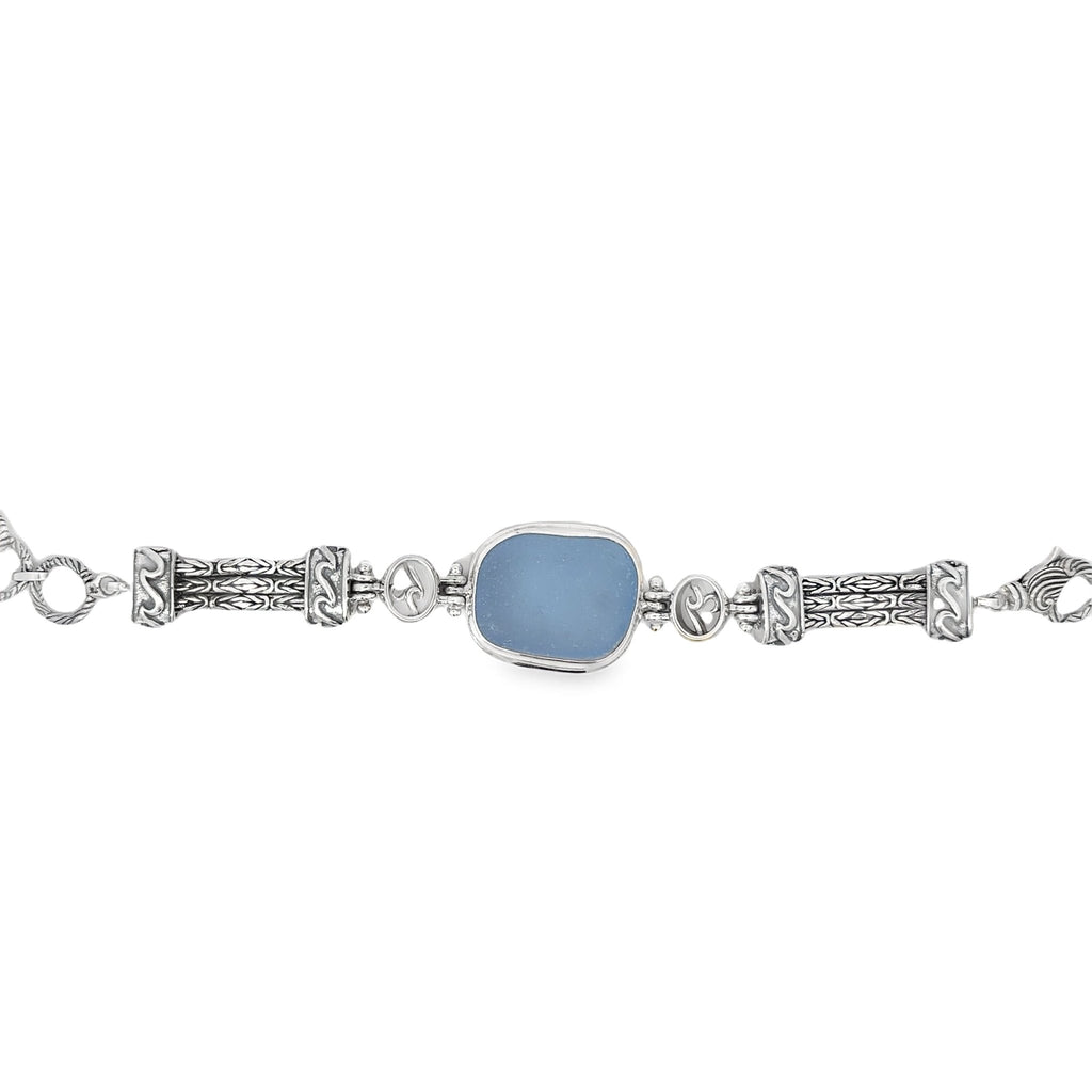 Elegant Rare Seaglass Bracelet - Ocean Soul