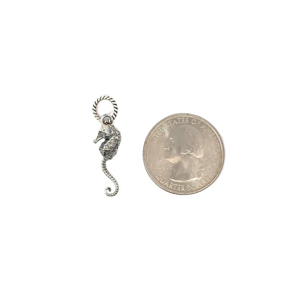 Elegant Seahorse Mini Pendant - Ocean Soul