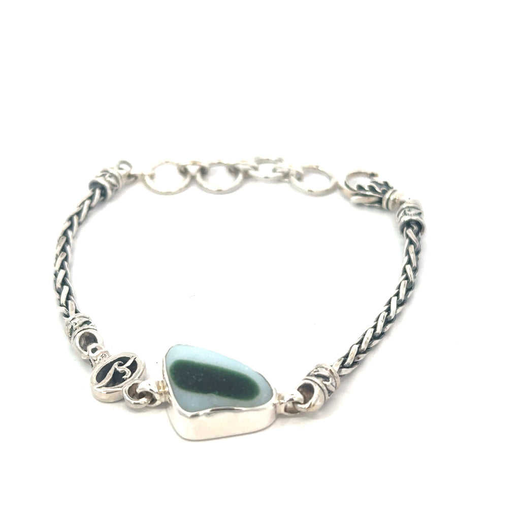Extremely Rare Davenport Sea Glass Dainty Link Bracelets - Ocean Soul