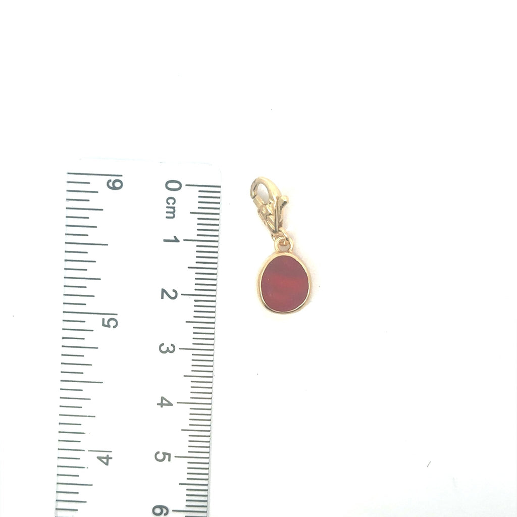 Extremely Rare Sea Glass Gold Vermeil Charms - Ocean Soul