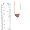 Extremely Rare Sea Glass Gold Vermeil Dainty Necklace - Ocean Soul