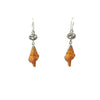 Florida Horse Conch Single Bezel Earrings - Ocean Soul