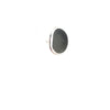 Gray Sea Glass Statement Ring - Size 6 - Ocean Soul