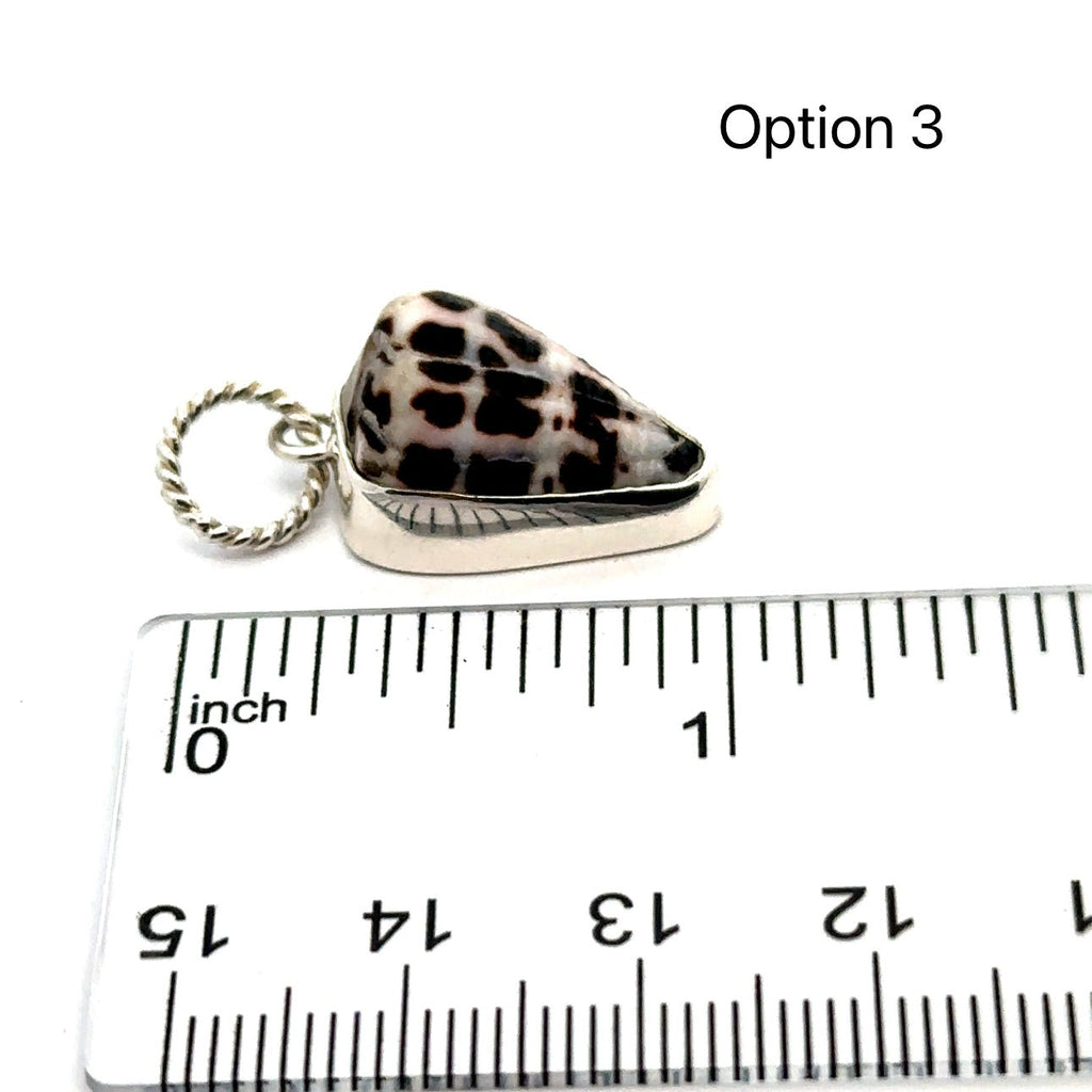 Hawaiian Hebrew Cone Seashell Mini Pendant - Ocean Soul