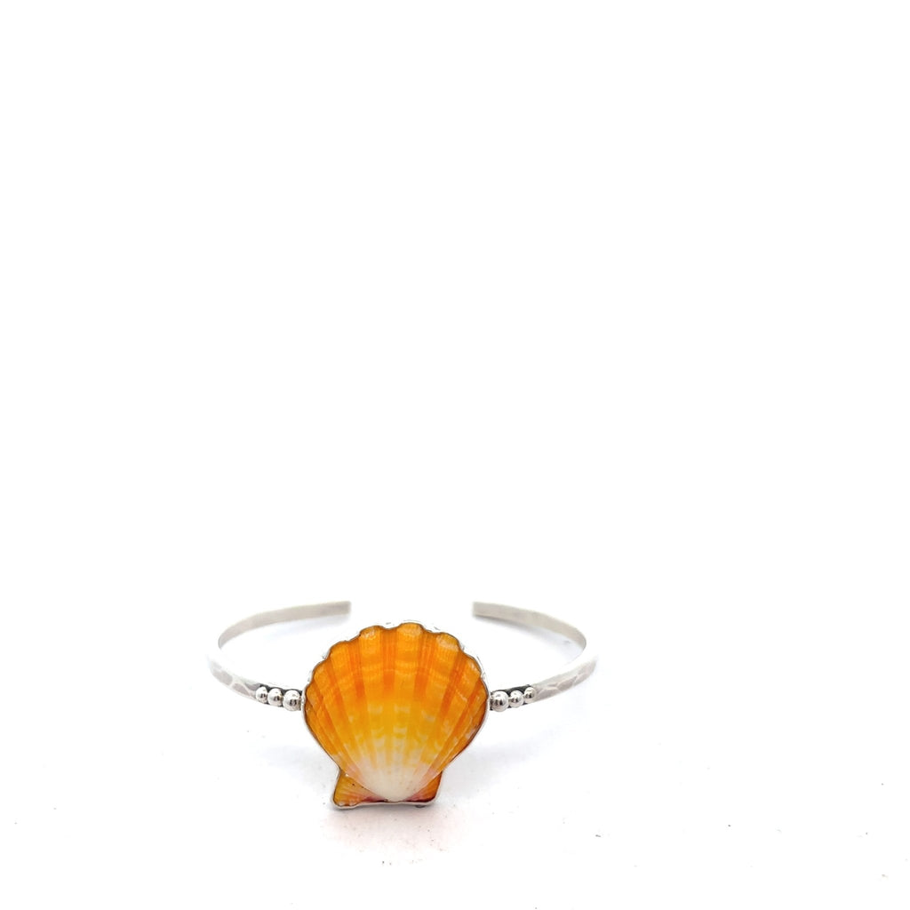 Hawaiian Sunrise Shell on Dotted Cuff - Ocean Soul