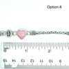 Heart Shaped Queen Conch Dainty Link Bracelet - Ocean Soul