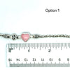 Heart Shaped Queen Conch Dainty Link Bracelet - Ocean Soul