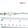 Heart Shaped Queen Conch Dainty Link Bracelet - Ocean Soul