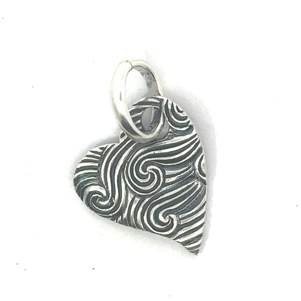 Julie's Heart Pendant - Ocean Soul