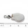 Large White Scallop Pendant - Ocean Soul