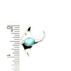 Larimar Stingray Pendant - Ocean Soul