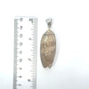 Lettered Olive Shell Pendant - Ocean Soul