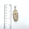 Lettered Olive Shell Pendant - Ocean Soul