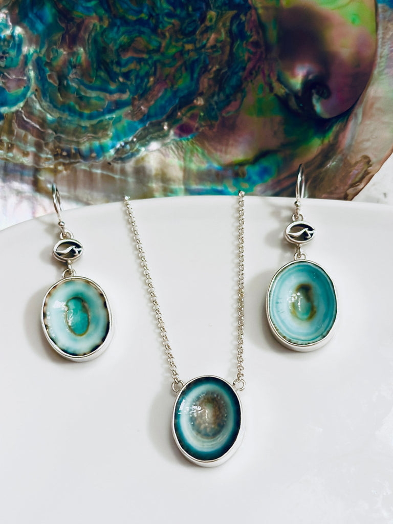 Mexican Green Limpet Adjustable Necklace - Ocean Soul