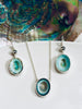 Mexican Green Limpet Earrings - Ocean Soul