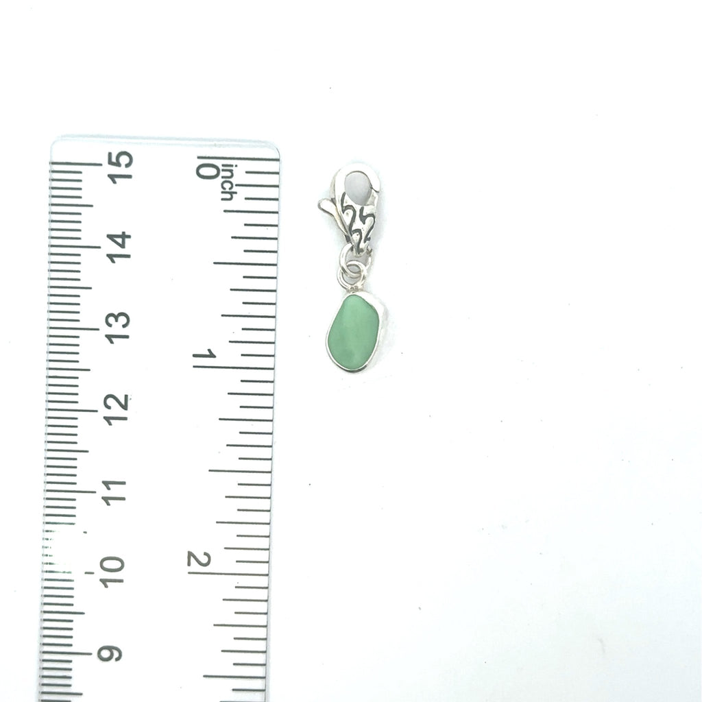 Milk Glass Charms - Ocean Soul