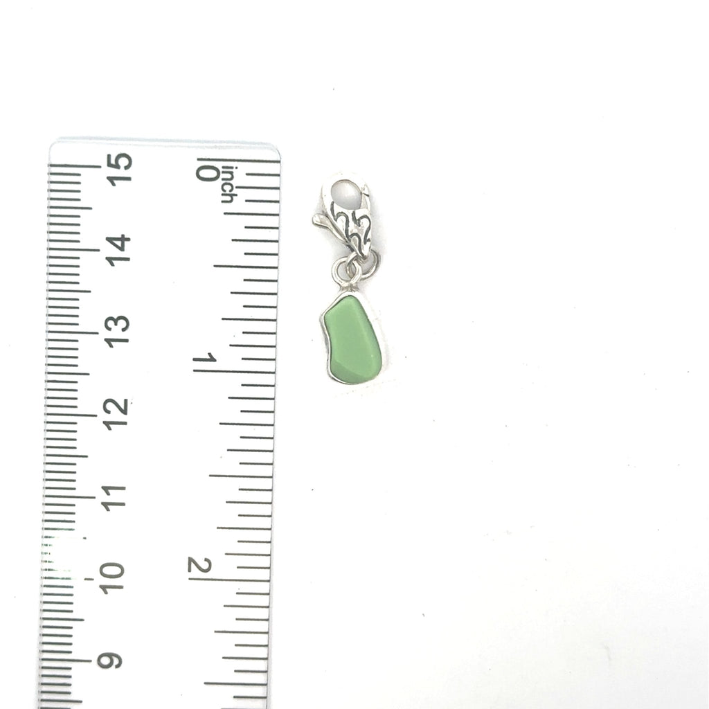 Milk Glass Charms - Ocean Soul