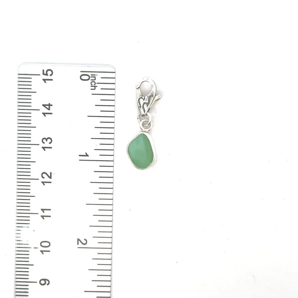 Milk Glass Charms - Ocean Soul
