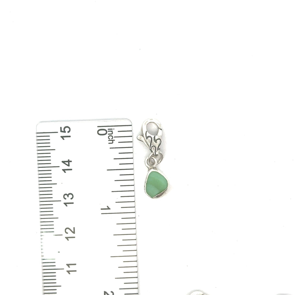 Milk Glass Charms - Ocean Soul