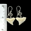 Modern Bull Shark Prong Set Earrings - Ocean Soul